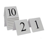 Mileta Table Tent Number Sets 1-100 (Pack of 10)